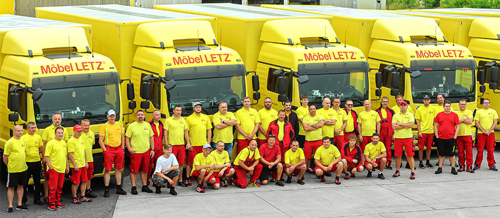 Möbel Letz Monteure und Auslieferung