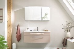 Speed von puris - Badezimmer in Anthrazit Hochglanz