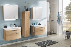 Vuelta-Care von puris - Badezimmer in Weiß Hochglanz