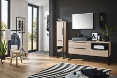 Aspekt von puris - Badezimmer in Eiche sand