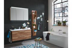 Fresh von puris - Badezimmer in Quarzgrau & Polarweiß