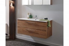 Fresh von puris - Badezimmer in Quarzgrau & Polarweiß