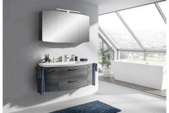 Cassca von Pelipal - Badezimmer in Weiß Hochglanz, 3-teilig