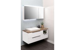 Aspekt von puris - Badezimmer in Eiche sand