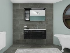 Swing-Care von puris - Badezimmer in Cosmos grey matt